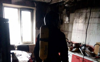 В Одессе вспыхнул серьезный пожар в жилом доме