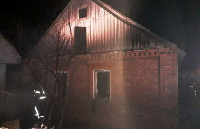 В Запорожской области случился пожар в частном доме: есть погибший
