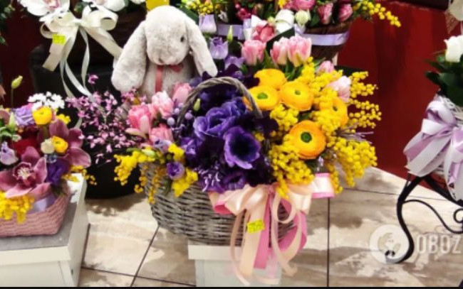 8 марта в Киеве: букеты можно купить до 20 000 грн, фото