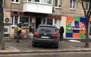 В Киеве «герой парковки» устроил драку из-за замечания, фото
