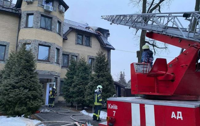 В Киеве произошел пожар в доме престарелых