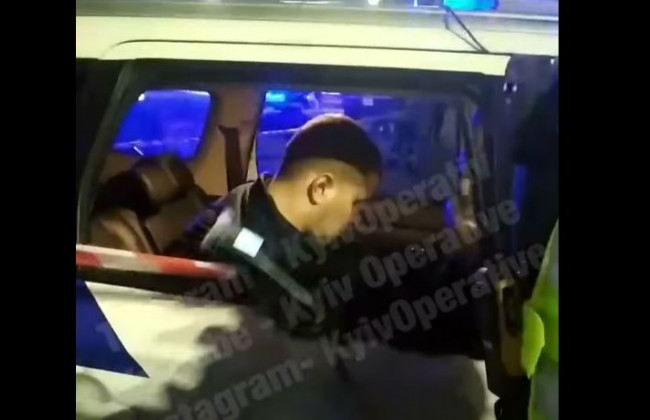 В Киеве пьяный водитель Toyota убил двух человек, видео