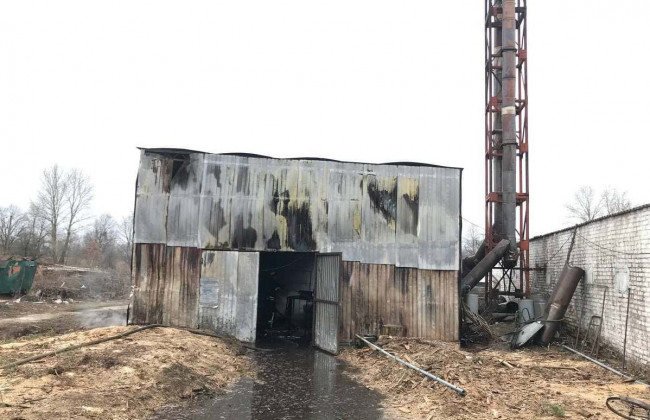 Под Киевом вспыхнул пожар в помещении котельной: несколько погибших