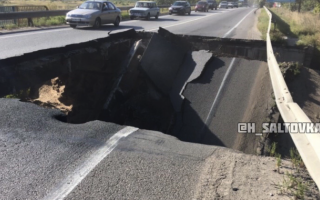 В Харьковской области закроют печально известный мост