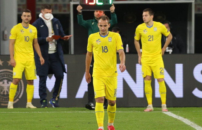Україні залишили технічну поразку в матчі проти Швейцарії у Лізі націй