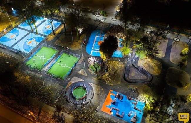 В Киеве на ВДНХ построят спортивную зону