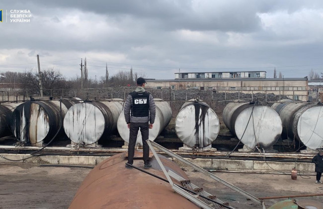 У Кіровоградській області СБУ викрила виробництво фальсифікованого палива, фото