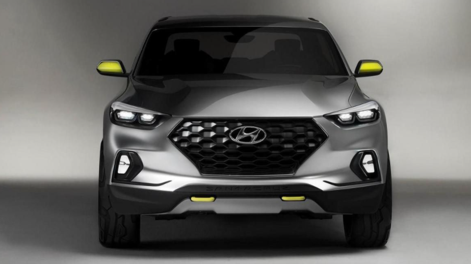 Пикап Hyundai Santa Cruz 2022 года был замечен на парковке, видео