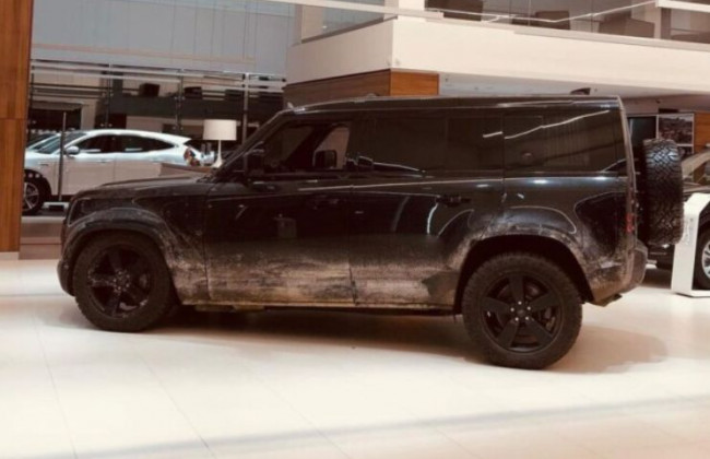 В Украине заметили автомобиль Джеймса Бонда