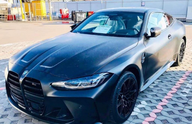 В Украине заметили новейший BMW M4