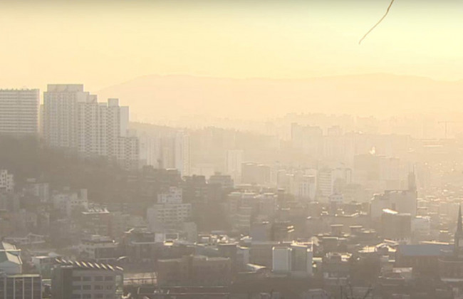 В Японии и Корее пронеслась песчаная буря