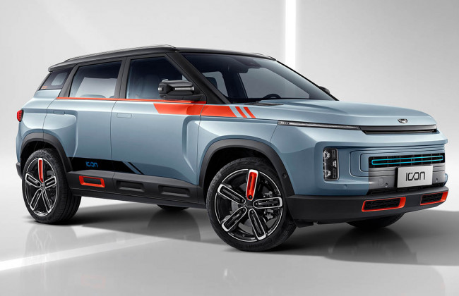 Geely показала яркий доступный кроссовер: фото