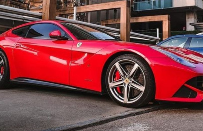 В Украине заметили уникальный суперкар Ferrari