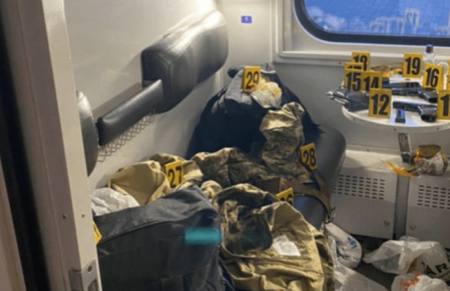 Стрельба в поезде Константиновка — Киев: показали видео с места происшествия