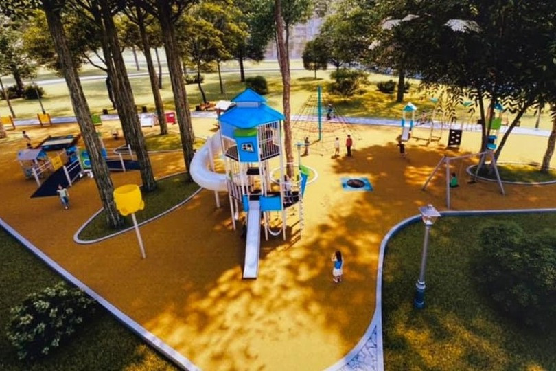 В столичном Мариинском парке появится инклюзивная детская площадка: видео