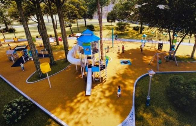 В столичном Мариинском парке появится инклюзивная детская площадка: видео