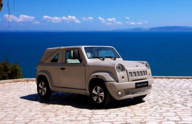 В Тунисе сделали кроссовер из стеклопластика за 13000 долларов, видео