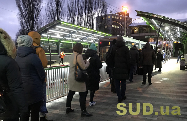 На Троещине некоторые трамваи прекращают свой маршрут до конца месяца