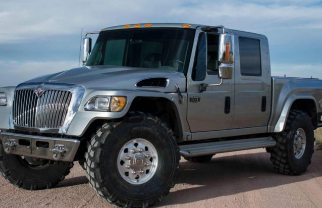 Редкий гигантский пикап International MXT выставлен на продажу на аукционе