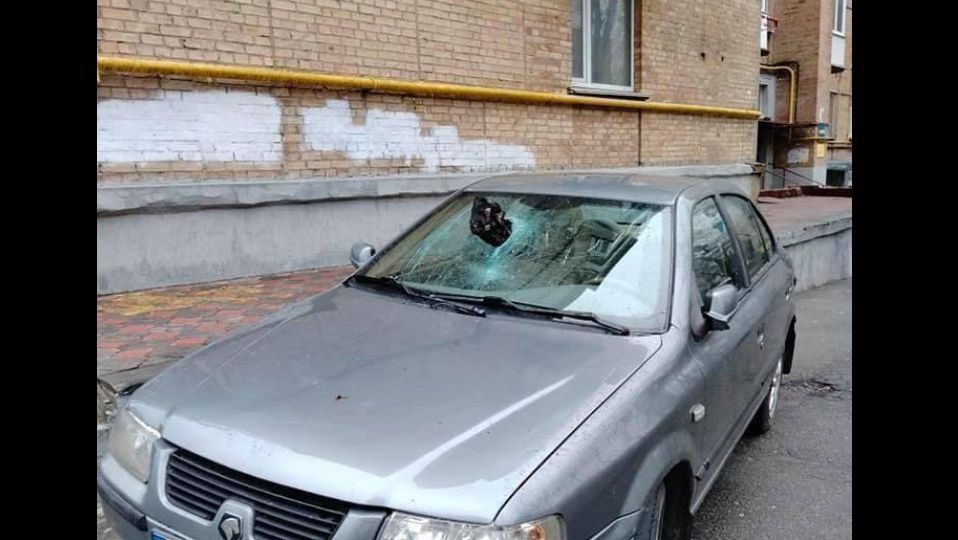 В Киеве жестоко наказали «героя парковки», фото