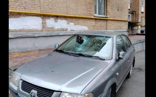 В Киеве жестоко наказали «героя парковки», фото