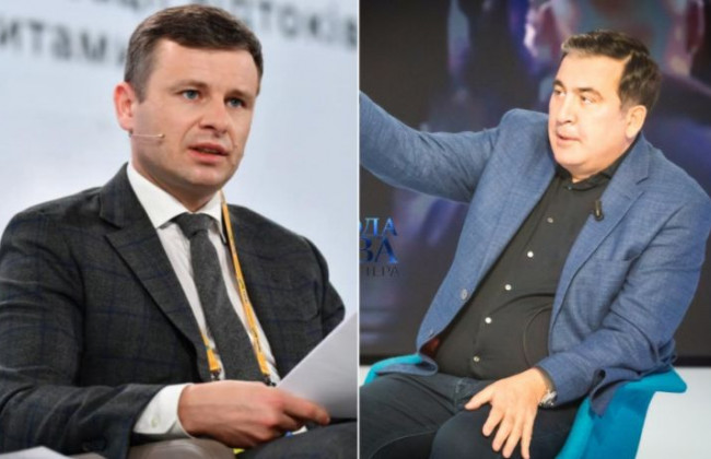«Шулер с большой дороги» vs «козявка и ничтожество»: Саакашвили обменялся с министром финансов Украины Марченко «комплиментами»