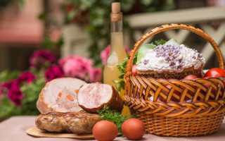 Пасхальная корзина в Украине: где будет самая дорогая и самая дешёвая