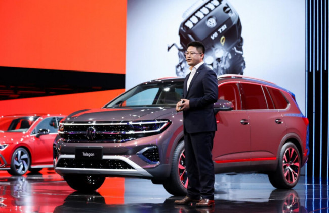 Компанія Volkswagen представила свій найбільший позашляховик Talagon