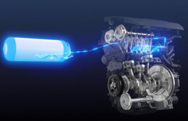 Toyota тестирует новый двигатель внутреннего сгорания, видео