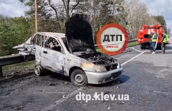 Сгорел заживо: под Киевом в автомобиле взорвалась газобаллонная установка