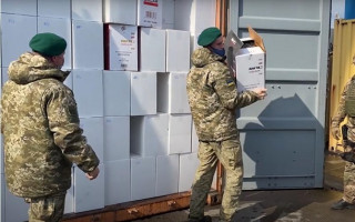В одесском порту изъяли контрабандные сигареты на 145 млн гривен