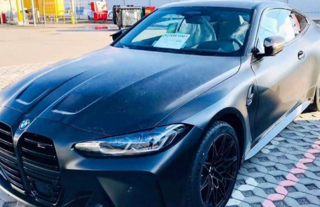 В Украине заметили новейший BMW M4