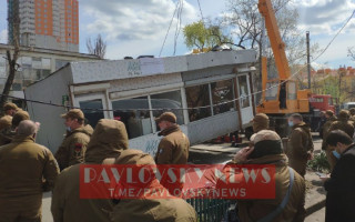 Массовый снос МАФов: в Киеве задерживают протестующих предпринимателей