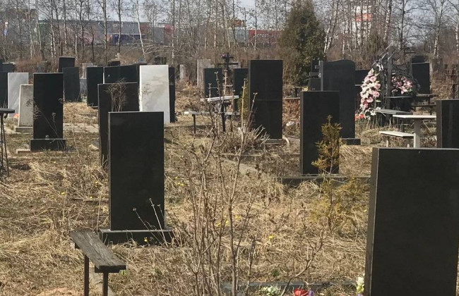 В Полтавской области семиклассницы устроили полуобнаженную фотосессию на кладбище