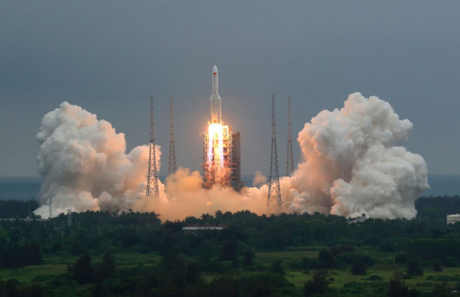 Китай запустил первый модуль новой космической станции