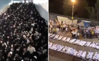 Давка в Израиле: десятки людей погибли в давке на религиозном фестивале