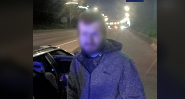 В Киеве поймали водителя «под кайфом»