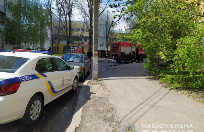 У Вінниці в офісній будівлі сталася пожежа: є загиблі