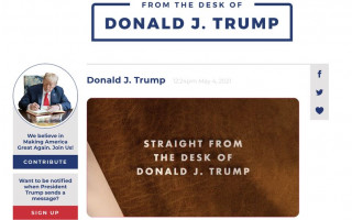 Трамп запускает новую коммуникационную платформу