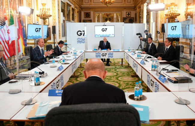 G7 предостерегает Китай от «эскалации напряженности» с Тайванем на фоне военных угроз