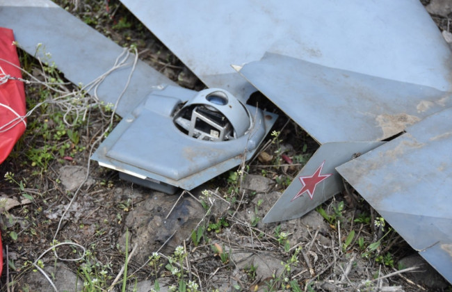 Військові показали фото збитих на Донбасі російських безпілотників