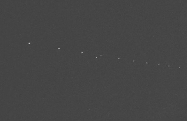 В небе над Киевом заметили необычное «космическое явление», видео