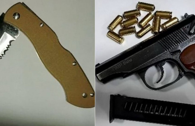 Пістолети, ножі, кастети: українці намагалися пронести до органів Феміди тисячі заборонених предметів