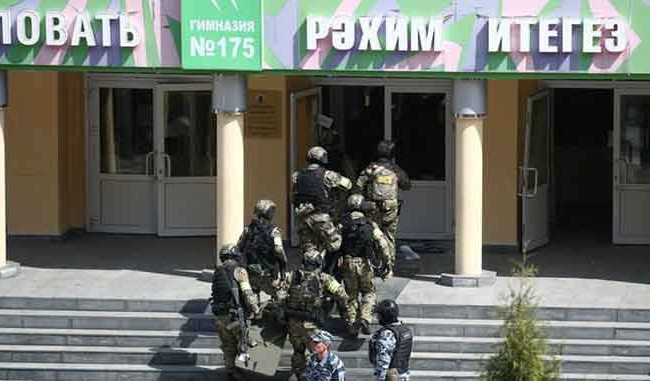 Бойня в казанской школе: число пострадавших увеличилось