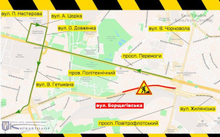 Движение на Борщаговской перекроют: когда и насколько