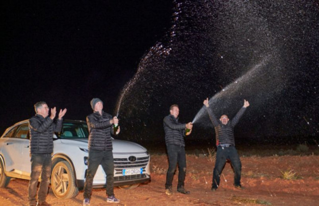 Водородный Hyundai установил рекорд среди электромобилей