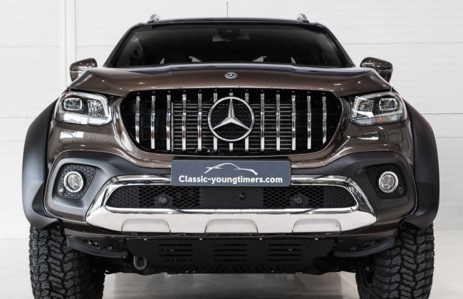 Mercedes-Benz представила удивительный шестиколесный пикап X-Class, фото