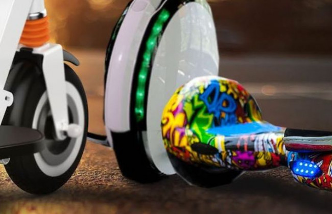 Гироскутеры и самокаты могут приравнять к транспортным средствам