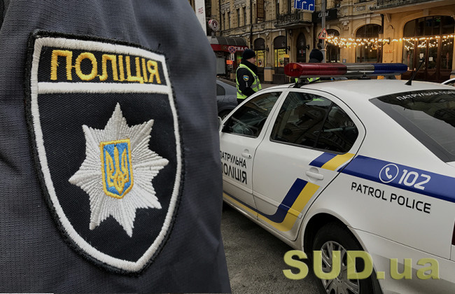 В центре столицы неадекват разбил стекло патрульной машины