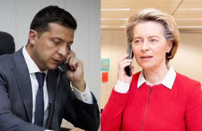 Украине еще предстоит проделать большую работу, особенно в области судебных реформ и борьбы с коррупцией: разговор Президента Еврокомиссии с Зеленским